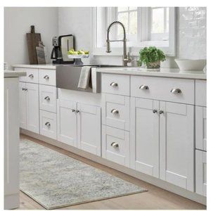 Everbilt 10 PACK SET 3 in. (76 mm) Satin Nickel Bin Cup Drawer Hardware Pull Han